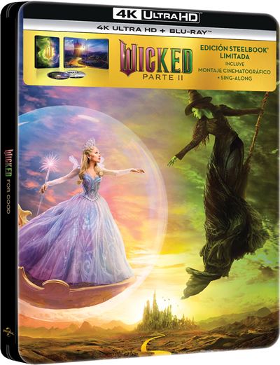 Default Constructor Wicked: Parte Ii - Steelbook Uhd + Blu-Ray