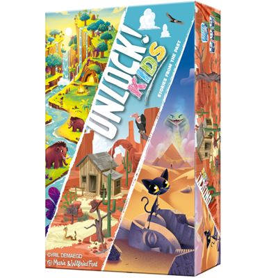 Unlock! kids: stories from the past (castellano) - juego de cartas