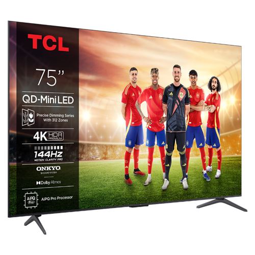 Tv Qd-mini Led 75" Tcl 75c6k 4k Ultra Hd Smart Tv