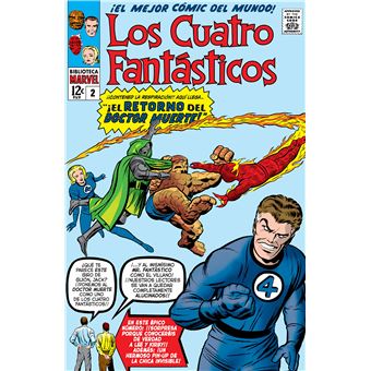 Biblioteca Marvel Los Cuatro Fantásticos 2. 1962-63
