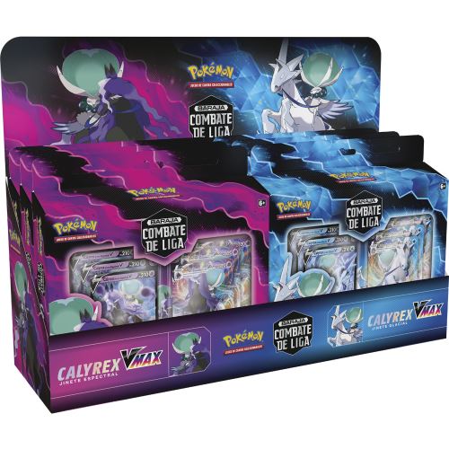 Jogo de Cartas POKEMON Pkm Calyrex Vmax League Battle Deck