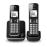 Teléfono inalámbrico Panasonic KX-TGD312 Duo negro
