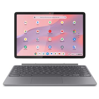 Convertible 2 en 1 Lenovo Chromebook Duet 11M889, MediaTek Kompanio 838, 8GB RAM, 128GB eMMC, Arm Mali-G57 MC3, ChromeOS, 10.9" WUXGA Gris