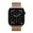 Apple Watch Series 11 GPS + Cellular 46mm Caja Titanio dorado y Correa Milanese Loop Oro - Talla M/L