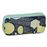 Estuche triple Milan Silver V Azul marino y amarillo_0