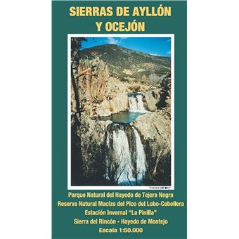 Sierras de ayllon y ocejon mapa