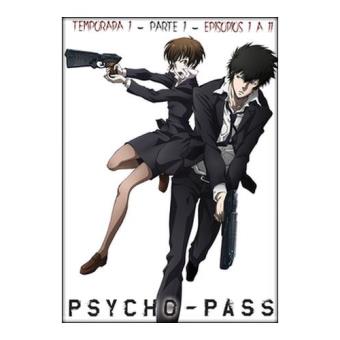 Psycho Pass  Temporada 1 Parte 1 - DVD - 1
