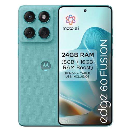 Motorola Edge 60 5g 6,67" 256gb Fusion Amazonite
