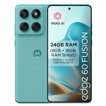 Motorola Edge 60 5G 6,67" 256GB Fusion Amazonite