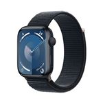 Apple Watch S9 GPS 45mm  Caja de aluminio Medianoche y correa Loop deportiva Medianoche
