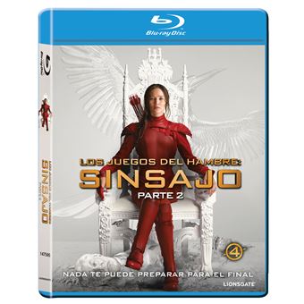 Los juegos del hambre 4: sinsajo. Parte 2 - Blu-ray