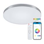 Plafón SmartLED Ksix Boreal RGBIC + CCT 52W Blanco