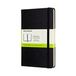 Notebook Moleskine Clásico Mediano Liso Tapa Dura Negro