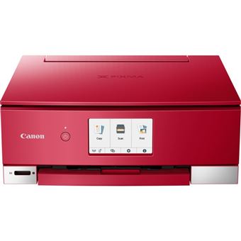 Impresora multifunción fotográfica Canon Pixma TS8352a Rojo