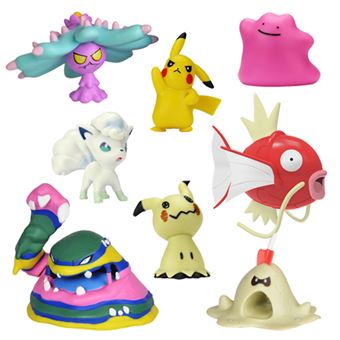 Pack de 8 figurines pokemon BAN80299 - Conforama