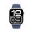 Apple Watch Series 10 GPS + Cellular 46mm Caja Aluminio Plata y Correa deportiva Azul denim - Talla M/L