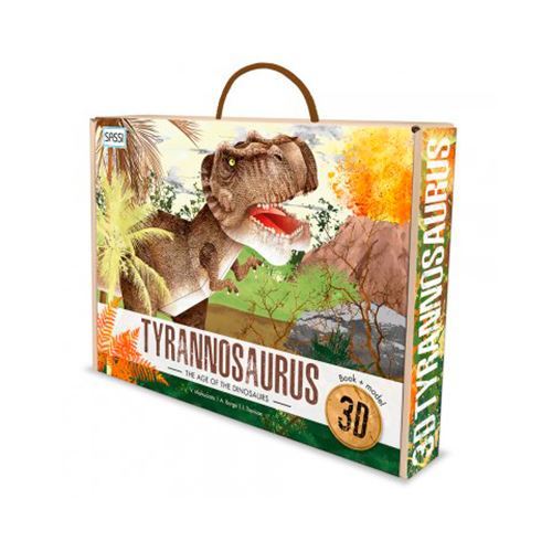 Tiranosaurio - La era de los dinosaurio - Libro + maqueta 3D - L. Trevisan  -5% en libros | FNAC