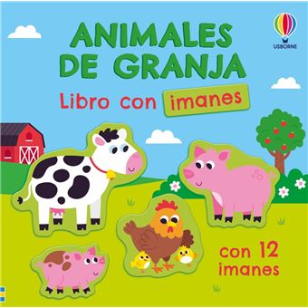Animales De Granja.Libros Con Imanes