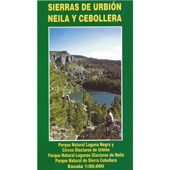 Sierras de urbion, neila y cebollera mapa
