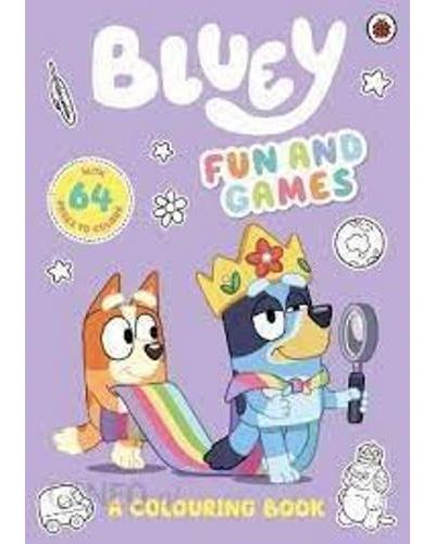 Penguin Bluey- Fun And Games Colouring Book