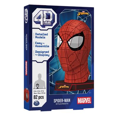 Puzzle 4D Marvel Máscara Spiderman - Puzzle 3D - Comprar en Fnac