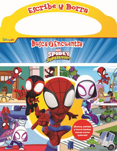 Disney Jr Marvel-spidey Y Su Superequipo-libro De Actividade