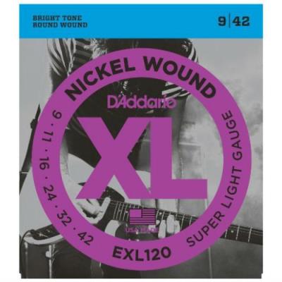 Cuerdas guitarra eléctrica D'Addario EXL-120 - Instrumentos / Accesorios |  Fnac