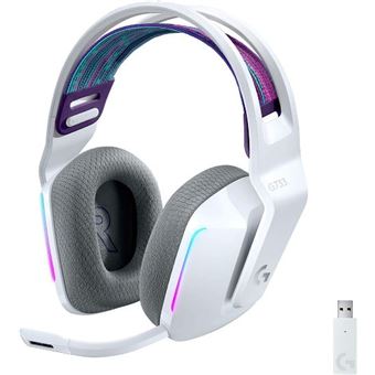Headset gaming Logitech G G733 Blanco