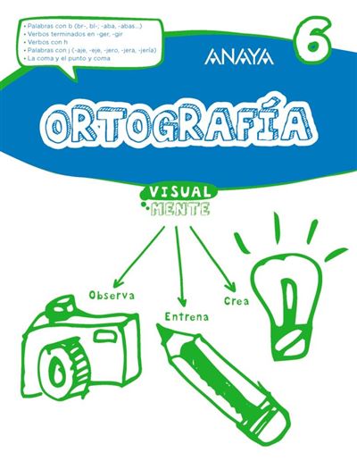 Anaya Educacion Ortografía 6.