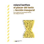 El Placer Del Texto Y Lección Inaugural