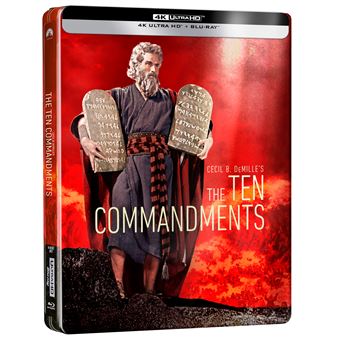 Los diez mandamientos - Steelbook UHD + Blu-ray