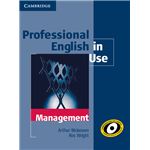 Professional English in Use Management Studentbook with Answers