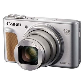 Cámara Digital Canon Powershot SX740 HS IS Plata - APS foco fijo - Compra mejor precio |