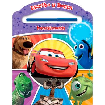 Escribe y Borra. Busca y Encuentra: Disney Pixar
