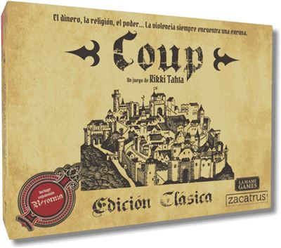 Juego de mesa zacatrus coup