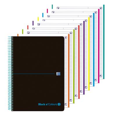 Cuaderno Oxford A4 Black n'Colours