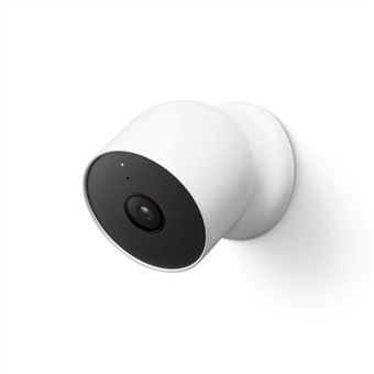 Cámara Wi-Fi de Vigilancia Inalámbrica Google Nest Cam de exterior o interior 