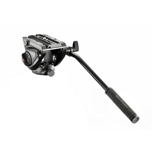 Manfrotto - Rótula 2 Way De Fluido Mvh500ah Con Zapata Rápida 500long