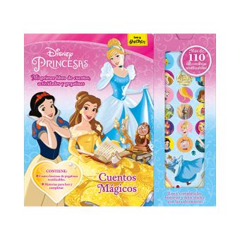 Disney Princesas: Cuentos mágicos. Libro de cuentos, actividades y pegatinas  - -5% en libros