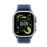 Apple Watch Ultra 3 GPS + Cellular 49mm Caja Titanio natural y Correa Trail Loop Azul/Azul brillante - Talla S/M