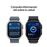 Apple Watch Ultra 3 GPS + Cellular 49mm Caja Titanio natural y Correa Trail Loop Azul/Azul brillante - Talla S/M
