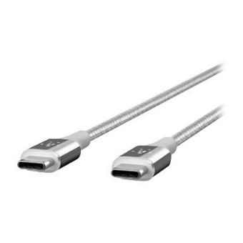Cable Belkin kevlar USB-C - USB C 1,2m Plata
