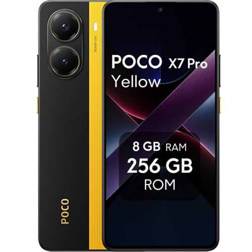 POCO X7 Pro 本体 イエロー ブラック POCO X7 Pro 6.67
