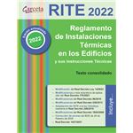 Rite 2022 reglamento de instalaciones termicas en los edific
