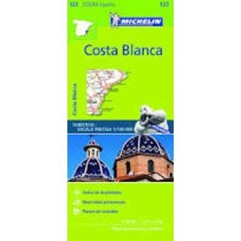 Costa Blanca-mapa zoom
