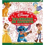 Disney. Calendario de Adviento para colorear