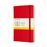 Cuaderno Moleskine Classic mediano cuadros tapa dura rojo escarlata_0