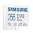 Tarjeta de memoria microSD Samsung EVO Plus 256GB  C10UHS + Adaptador SIM