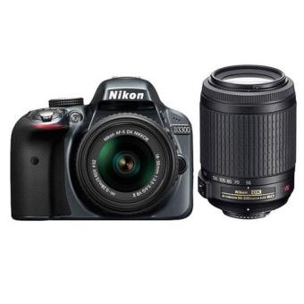 Nikon D3300+18-55 - 55-200VR + Mochila + Libro + Chaleco - 1