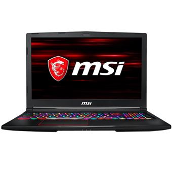 Portátil Gaming MSI GE63 Raider RGB 8RF-039XES 15,6'' Negro sin S.O. - 1